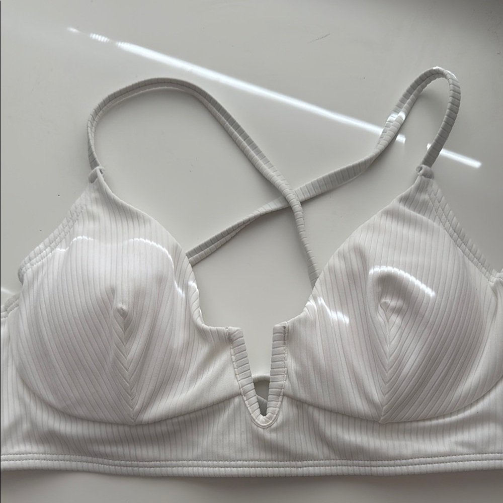White Strappy Women's Bikini